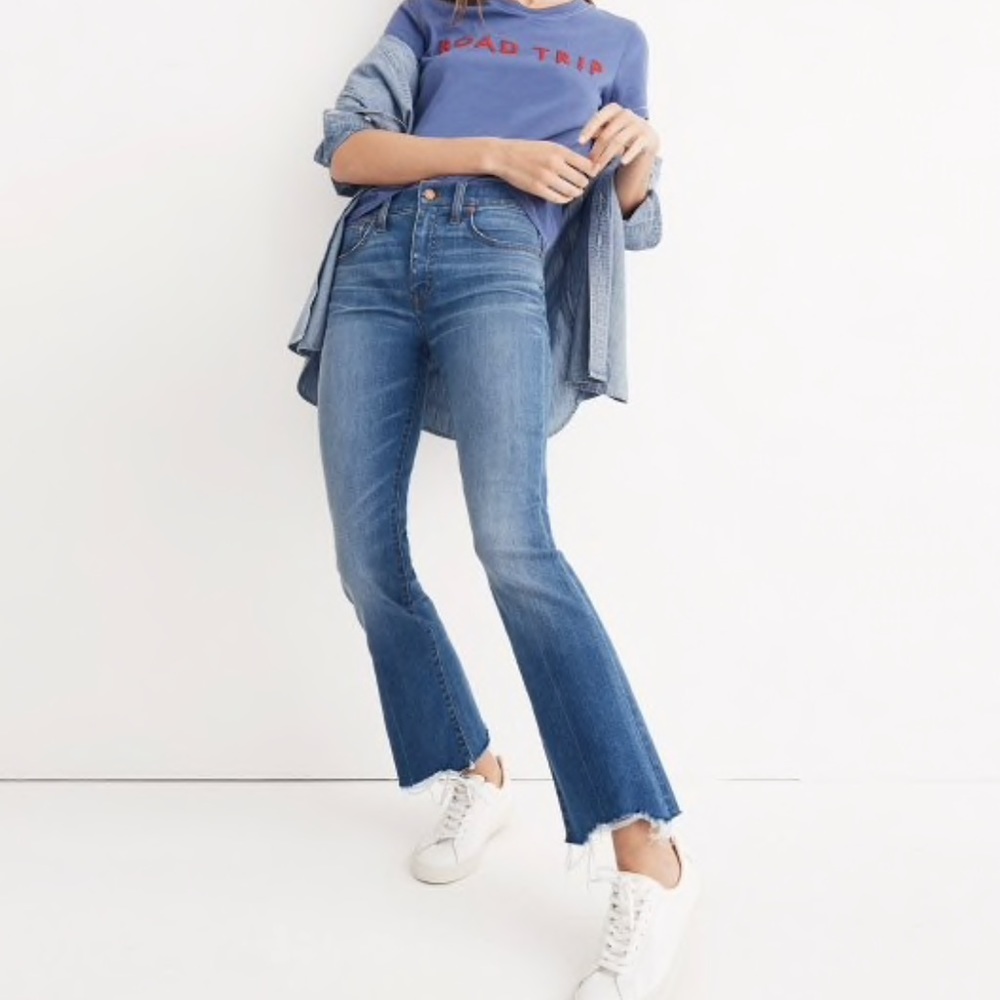 Madewell Cali Demi Jeans Destructed Hem (24)